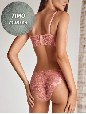Комплект Lormar YOURBODY холтер слипы You52317 timo, Цвет: timo (тимьян), Размеры: 85B, изображение 2