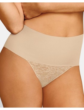 Высокие корректирующие стринги Maidenform DM0049 LC телесный, Цвет: телесный, Размеры: S