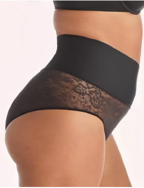 Корректирующие трусы с кружевом Maidenform DM0051 LC черный, Цвет: черный, Размеры: S, изображение 3