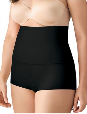 Высокие трусы с утяжкой Maidenform DM0701 черный, Цвет: черный, Размеры: L