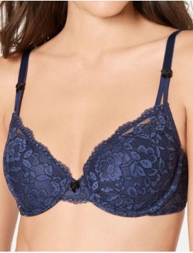 Поддерживающий бюстгальтер Maidenform DM9601 синий/черный, Цвет: синий/черный, Размеры: 70C