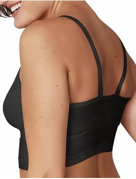 Удлиненный топ Maidenform DMSLLB черный, Цвет: черный, Размеры: S, изображение 2