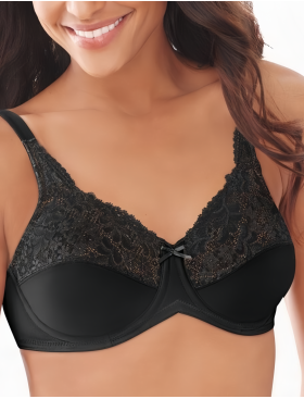 Бюстгальтер минимайзер Maidenform LY0428 черный, Цвет: черный, Размеры: 90D