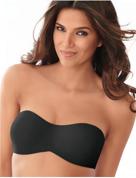 Мягкий бюстгальтер бандо Maidenform LY0939 черный, Цвет: черный, Размеры: 85E, изображение 3