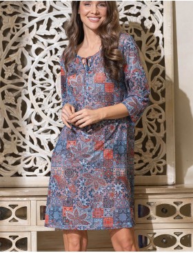 Пляжная туника Mia-Amore TUNIS 7441, Цвет: мультицвет, Размеры: 2XL, изображение 3