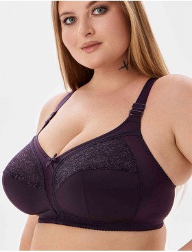 Бюстгальтер мягкий без косточек Milavitsa 104082 / 104083 джем, Цвет: джем, Размеры: 80G, изображение 4