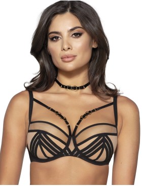 Декоративный чокер Novika UMA choker, Цвет: черный, Размеры: UN, изображение 4