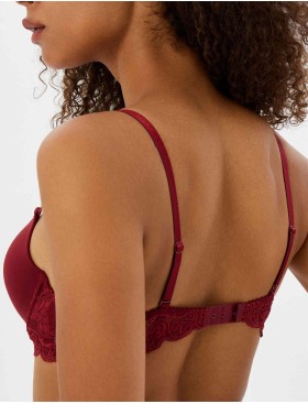 Бюстгальтер пуш-ап гель VOVA SNEJANNA V54037 байкинг красный, Цвет: байкинг красный, Размеры: 80C, изображение 2