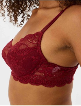 Бюстгальтер мягкий VOVA SNEJANNA V69606 байкинг красный, Цвет: байкинг красный, Размеры: 80C, изображение 3