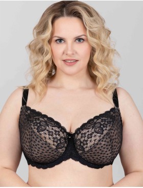 Бюстгальтер мягкий VOVA WISH V98411 черный, Цвет: черный, Размеры: 75H, изображение 4