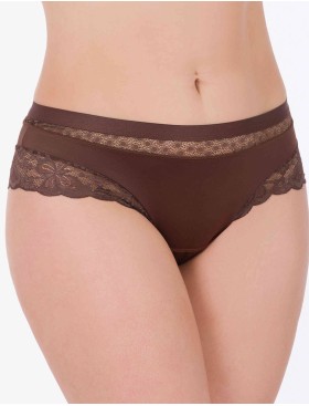 Трусы стринг-шорты VOVA WISH V98455 коричневый, Цвет: коричневый, Размеры: XL