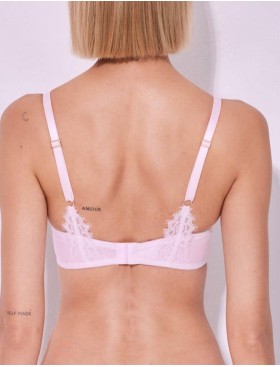 Бюстгальтер пуш-ап Alles HUSH BLUSH P-UP, Цвет: светло-розовый, Размеры: 95B, изображение 2