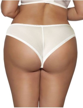 Трусы бразилиана Ava NOVATO 1030 brazilian Cream, Цвет: экрю, Размеры: S, изображение 2