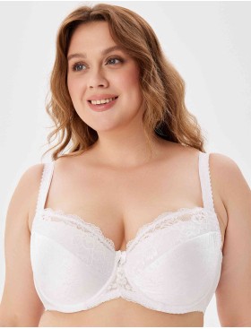 Бюстгальтер на сшивном поролоне Elli 3034 белый, Цвет: белый, Размеры: 90B, изображение 5