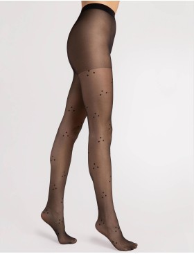 Колготки в горошек Fiore 6103/G CHARLENE 15 den черный, Цвет: черный, Размеры: 3, изображение 2
