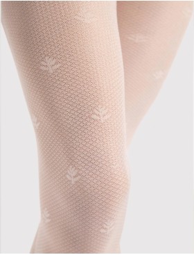 Колготки с узором Fiore 6107/G LEA 30 den экрю, Цвет: экрю, Размеры: 3