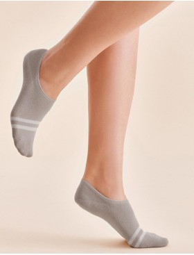 Короткие носочки Gabriella SW/026 светло-серый, Цвет: светло-серый, Размеры: 35/38