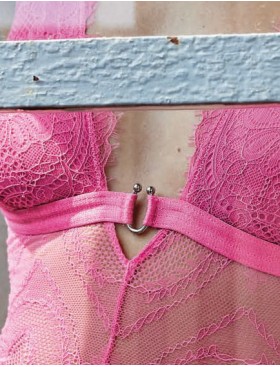 Комплект Lormar PIERCING топ бразилиана Prc52285 fucsia, Цвет: fucsia (фуксия), Размеры: 70B, изображение 2