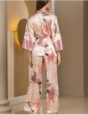 Комплект из натурального шёлка Mia-Amore PEONY 4215, Цвет: мультицвет, Размеры: 4XL, изображение 2