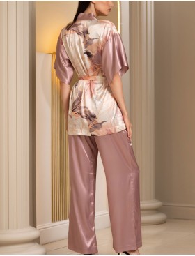 Комплект из натурального шёлка Mia-Amore PEONY 4216, Цвет: мультицвет, Размеры: M, изображение 2