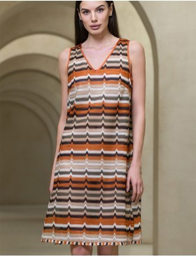 Пляжный сарафан Mia-Amore SAHARA 7460, Цвет: сахара, Размеры: M, изображение 3