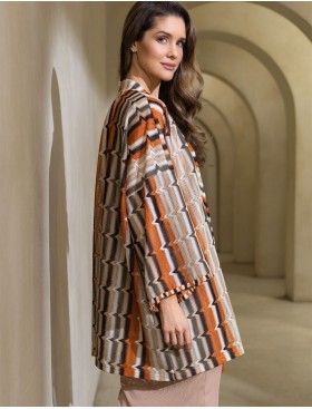 Ажурная накидка Mia-Amore SAHARA 7464, Цвет: сахара, Размеры: 2XL/3XL, изображение 3