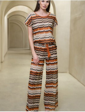 Ажурный комплект для пляжа Mia-Amore SAHARA 7466, Цвет: сахара, Размеры: S, изображение 4