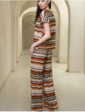 Ажурный комплект для пляжа Mia-Amore SAHARA 7466, Цвет: сахара, Размеры: S, изображение 2