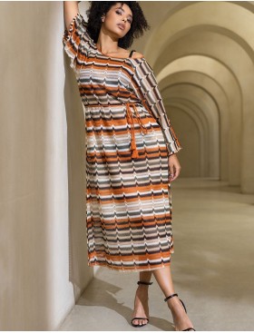 Ажурная трикотажная туника Mia-Amore SAHARA 7468, Цвет: сахара, Размеры: S/M, изображение 3