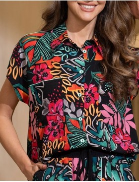 Яркий комплект с шортами Mia-Amore DAIQUIRI 5242, Цвет: мультиколор, Размеры: S, изображение 6