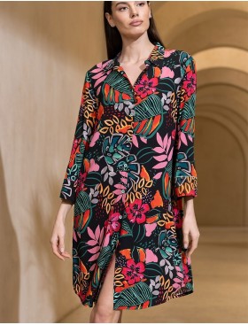 Рубашка из тканой вискозы Mia-Amore DAIQUIRI 5247, Цвет: мультиколор, Размеры: M, изображение 2