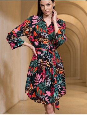 Рубашка из тканой вискозы Mia-Amore DAIQUIRI 5247, Цвет: мультиколор, Размеры: M, изображение 4