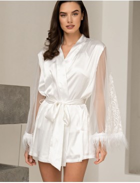 Комплект-тройка из шелка Mia-Amore MARJORY 3967 белый, Цвет: белый, Размеры: L