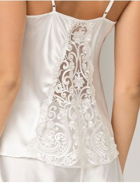 Комплект-тройка из шелка Mia-Amore MARJORY 3967 белый, Цвет: белый, Размеры: L, изображение 6