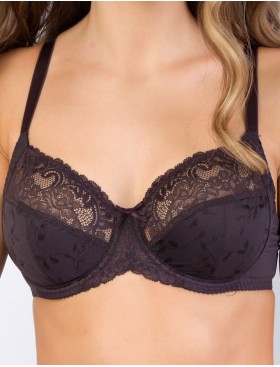 Бюстгальтер мягкий Milavitsa 102770 / 122770 эспрессо, Цвет: эспрессо, Размеры: 80C