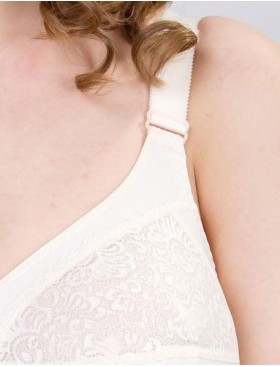 Бюстгальтер мягкий без косточек Milavitsa 104082 / 104083 пастель, Цвет: пастель, Размеры: 110C, изображение 3