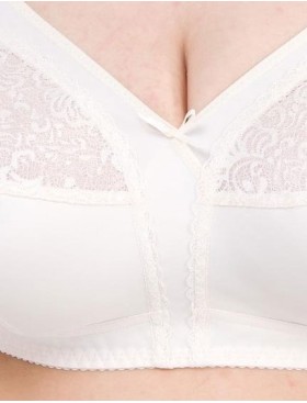 Бюстгальтер мягкий без косточек Milavitsa 104082 / 104083 пастель, Цвет: пастель, Размеры: 110C, изображение 4