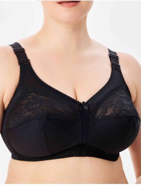 Бюстгальтер мягкий без каркасов Misstyle 4118 / 4117 черный, Цвет: черный, Размеры: 100H