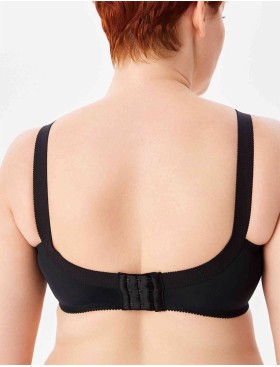 Бюстгальтер мягкий без каркасов Misstyle 4118 / 4117 черный, Цвет: черный, Размеры: 100H, изображение 2