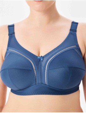 Бюстгальтер мягкий без косточек Misstyle 4122 / 122 французский синий, Цвет: французский синий, Размеры: 115D