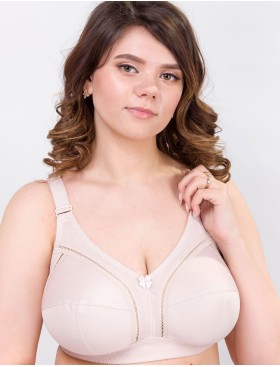 Бюстгальтер мягкий без косточек Misstyle 4122 / 122 серебристый пион, Цвет: серебристый пион, Размеры: 115D, изображение 6