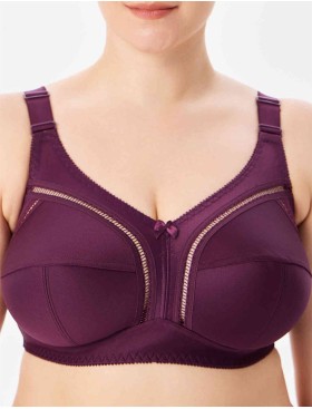 Бюстгальтер мягкий без косточек Misstyle 4122 / 122 темный виноград, Цвет: темный виноград, Размеры: 115D