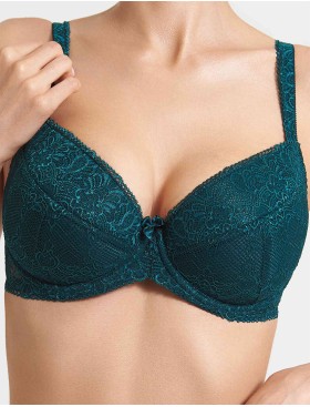 Бюстгальтер балконет пуш-ап Simona M 870 cосна, Цвет: cосна, Размеры: 80C