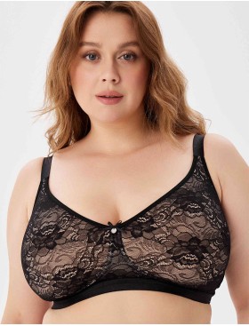 Бюстгальтер спейсер без каркасов VOVA APHELIA V68528 черный, Цвет: черный, Размеры: 80E, изображение 5