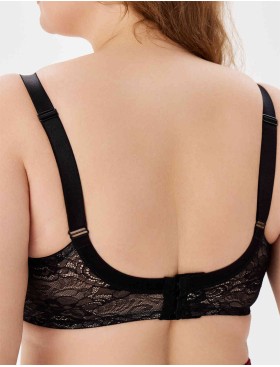 Бюстгальтер спейсер без каркасов VOVA APHELIA V68528 черный, Цвет: черный, Размеры: 80E, изображение 2