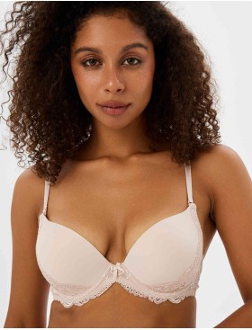 Формованный бюстгальтер пуш-ап VOVA LAURA V32533 серебристый пион, Цвет: серебристый пион, Размеры: 70D, изображение 5