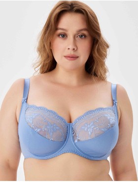 Бюстгальтер мягкий VOVA SNEJANNA V64210 / V64211 василек, Цвет: василек, Размеры: 75F, изображение 5