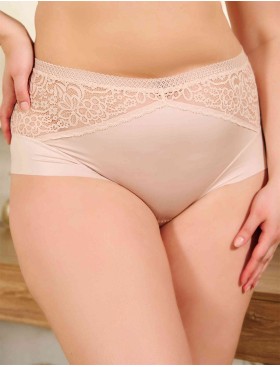 Высокие трусы слипы VOVA PATRICE V42742 серебристый пион, Цвет: серебристый пион, Размеры: M