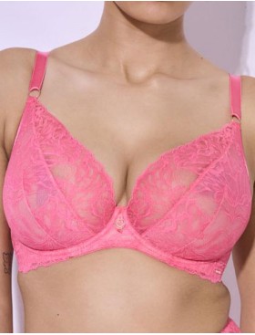 Мягкий кружевной бюстгальтер Alles COACHELLA M pink, Цвет: розовый, Размеры: 65F