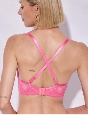 Бюстгальтер пуш-ап Alles COACHELLA P-UP pink, Цвет: розовый, Размеры: 80C, изображение 2